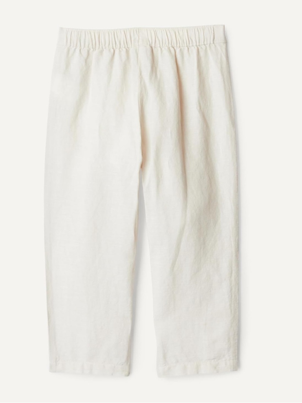 Cotton Linen Pull-on Pants